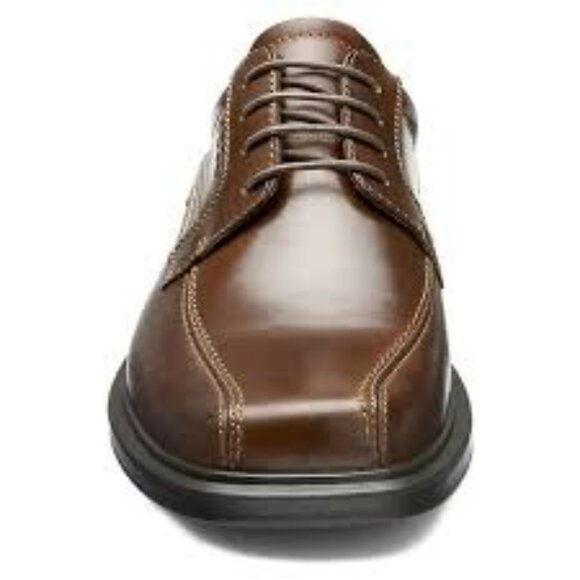 Ecco Men's 'Helsinki' Bike Toe Lace Dress Shoe in Cocoa Brown - Picture 13 of 14